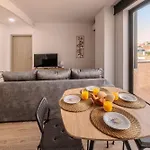Apartment Terrace Flat By House And People *