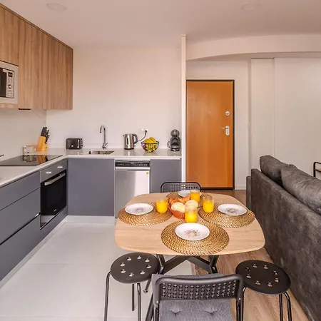 Terrace Flat By House And People Apartment